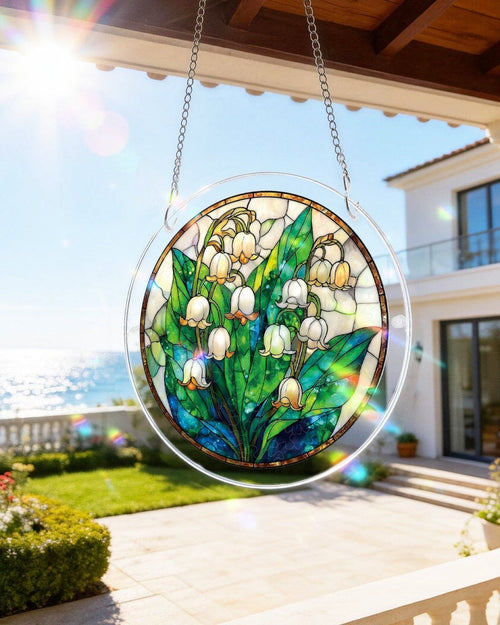 Acrylic Jigsaw Puzzle Suncatcher - Secret Lily Valley